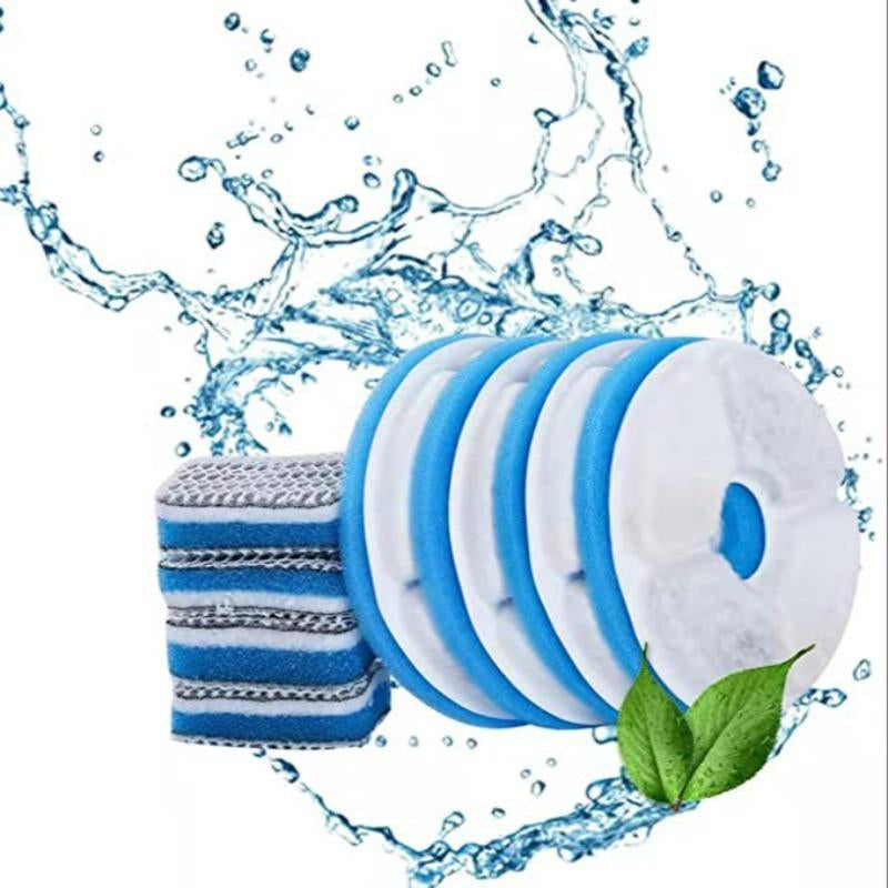 2L Cat Water Fountain, Smart Pet Water Fountain with Filter Element, Visual Water Level Pet Drinking Fountain, Pet Feeding Supplies for Cats and Dogs, Christmas Gift