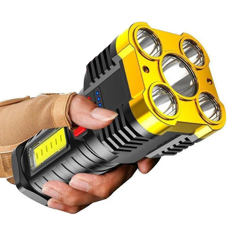 Portable Rechargeable USB Led Flashlight