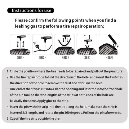 Car Vacuum Tire Repair Tool