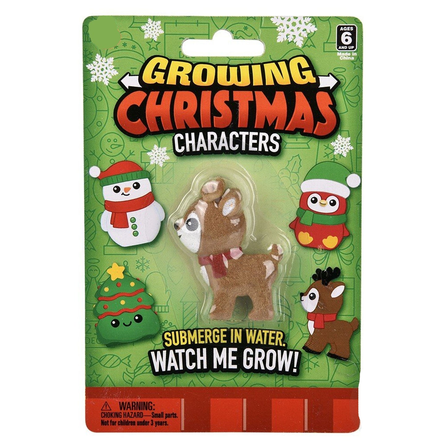 Christmas Holiday Growing Characters Kids Toy