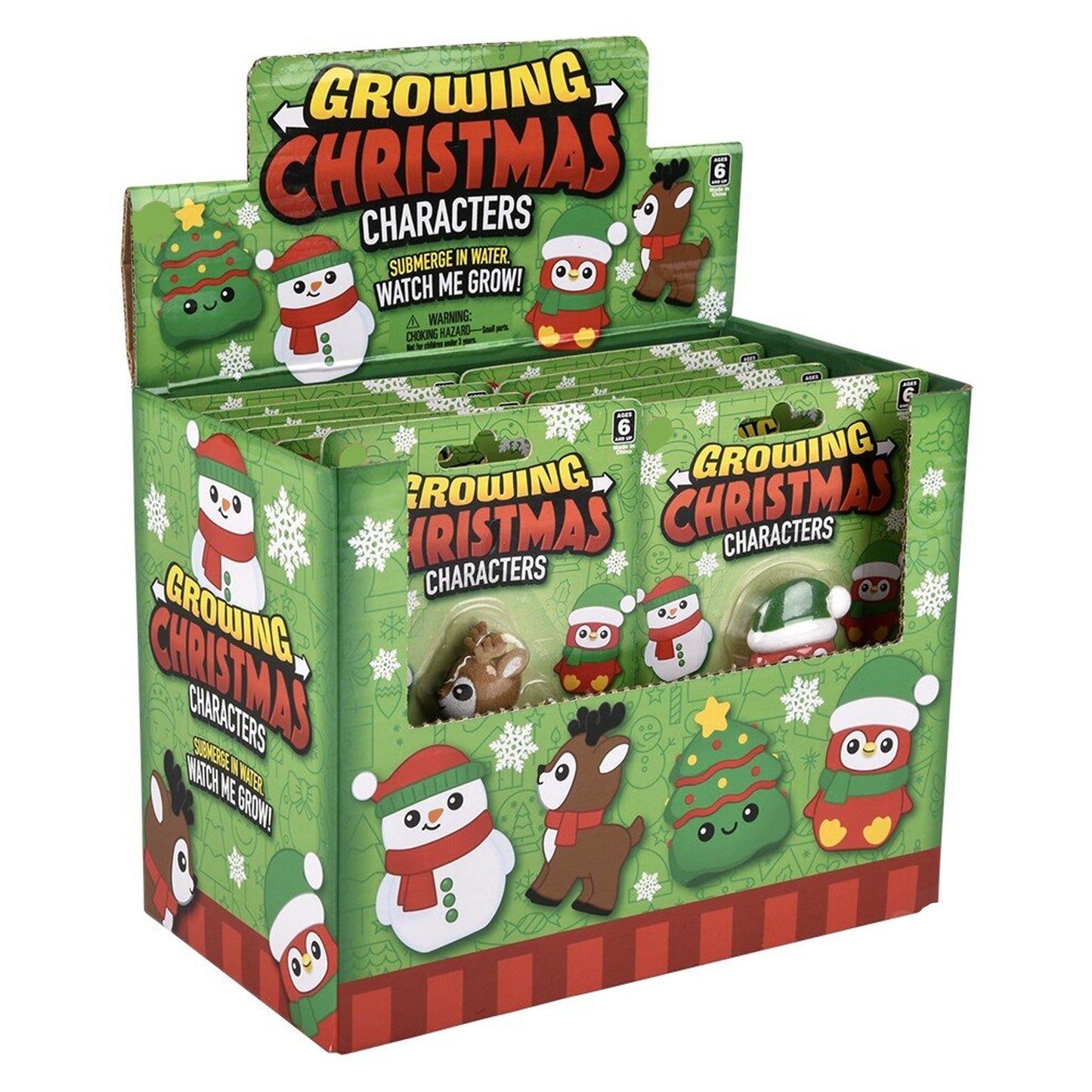 Christmas Holiday Growing Characters Kids Toy