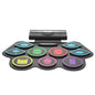 Portable USB Electronic Drum Pad Kit With Built-in Speaker