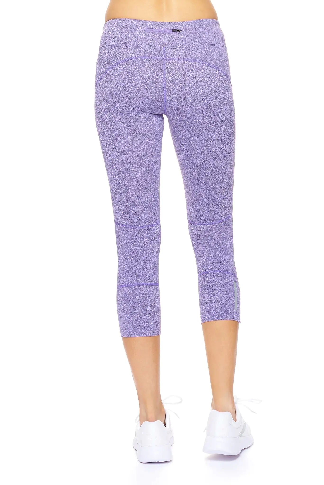 Women's Mid-Rise Zip Pocket Capri Leggings