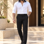 Straight Fit Formal Pants