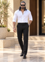 Straight Fit Formal Pants