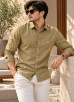 Desert Cotton Linen Shirt - Image 2