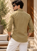 Desert Cotton Linen Shirt - Image 3