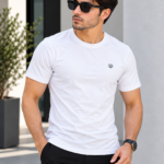 Solid Round Neck T-Shirt