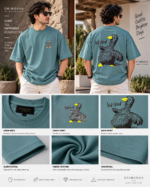 Wow Duck Oversized T-Shirt - Image 3