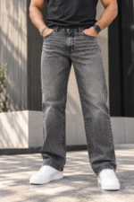 Gray Comfort Fit Jeans
