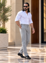 Straight Fit Formal Pants - Image 3